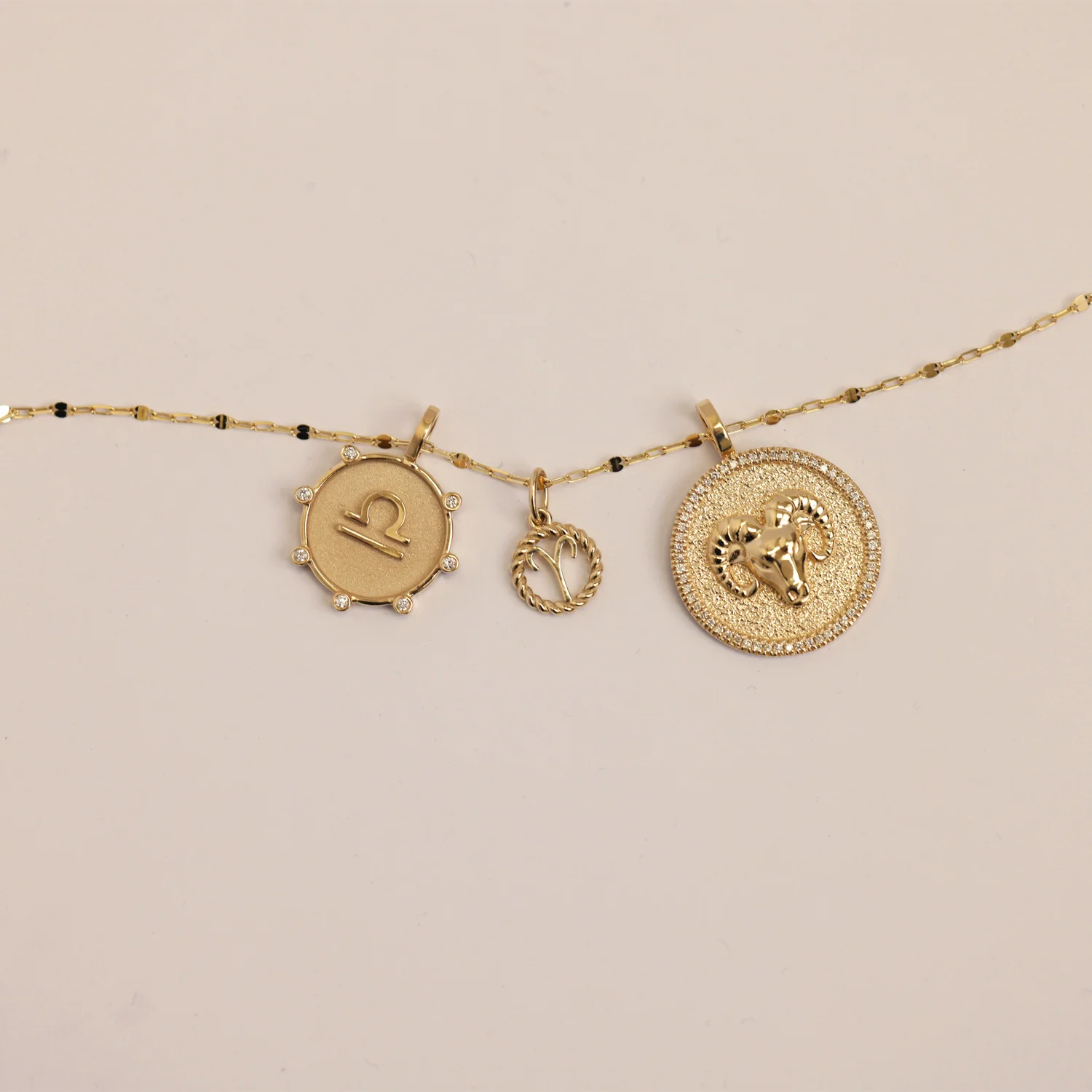 Zodiac Twist Medallion Charm - Image 4