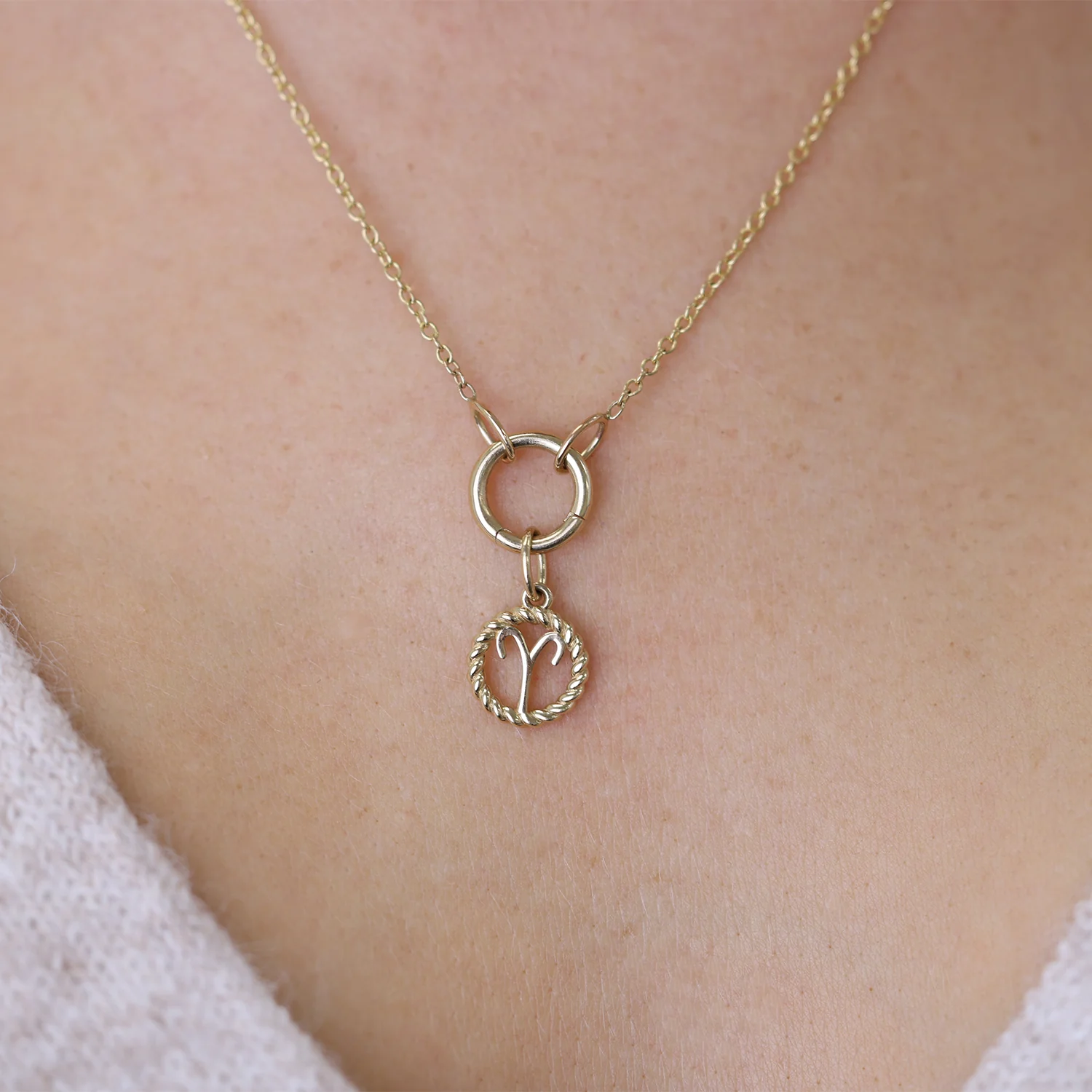 Zodiac Twist Medallion Charm - Image 5