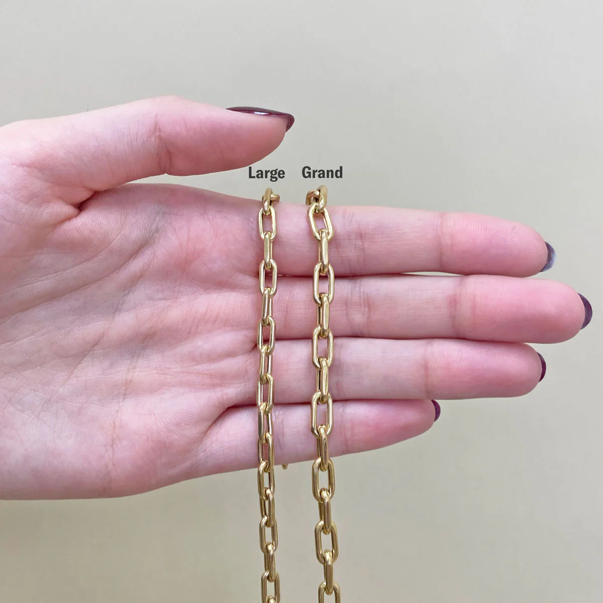 14K Grand Beverly Chain Necklace - Image 6