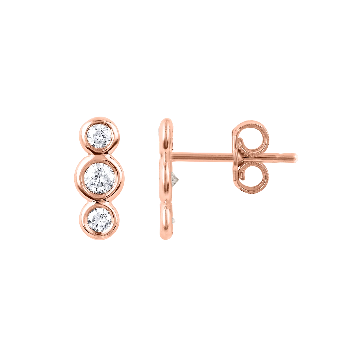 Cirque Moyen Mini Trio Earrings - Image 3