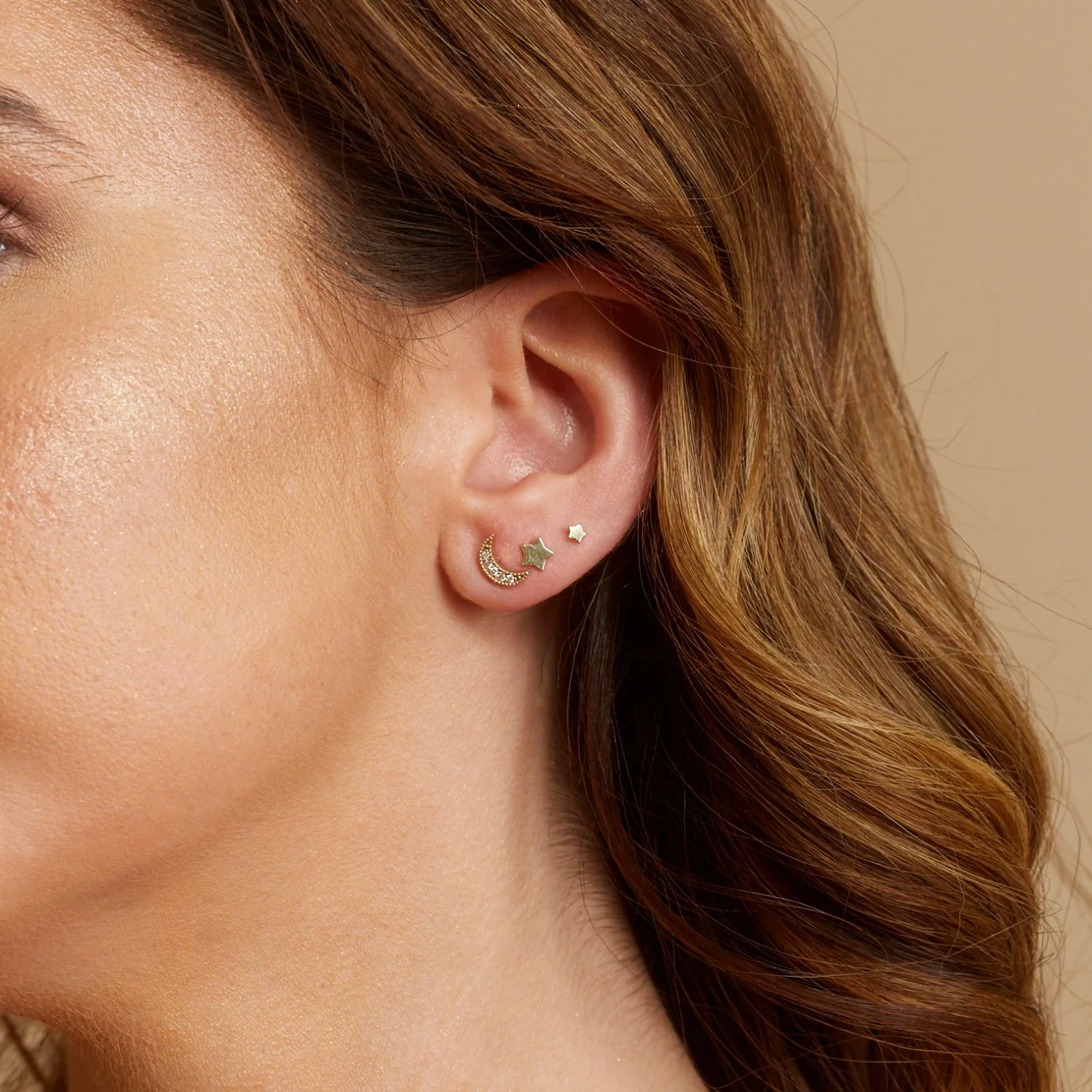 Moyen Star Stud Earrings - Image 4