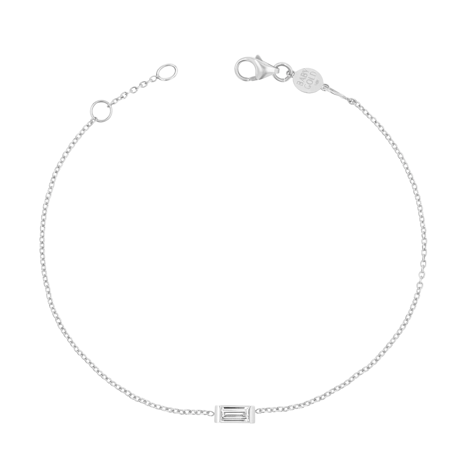 Baguette Diamond Bracelet - Image 2