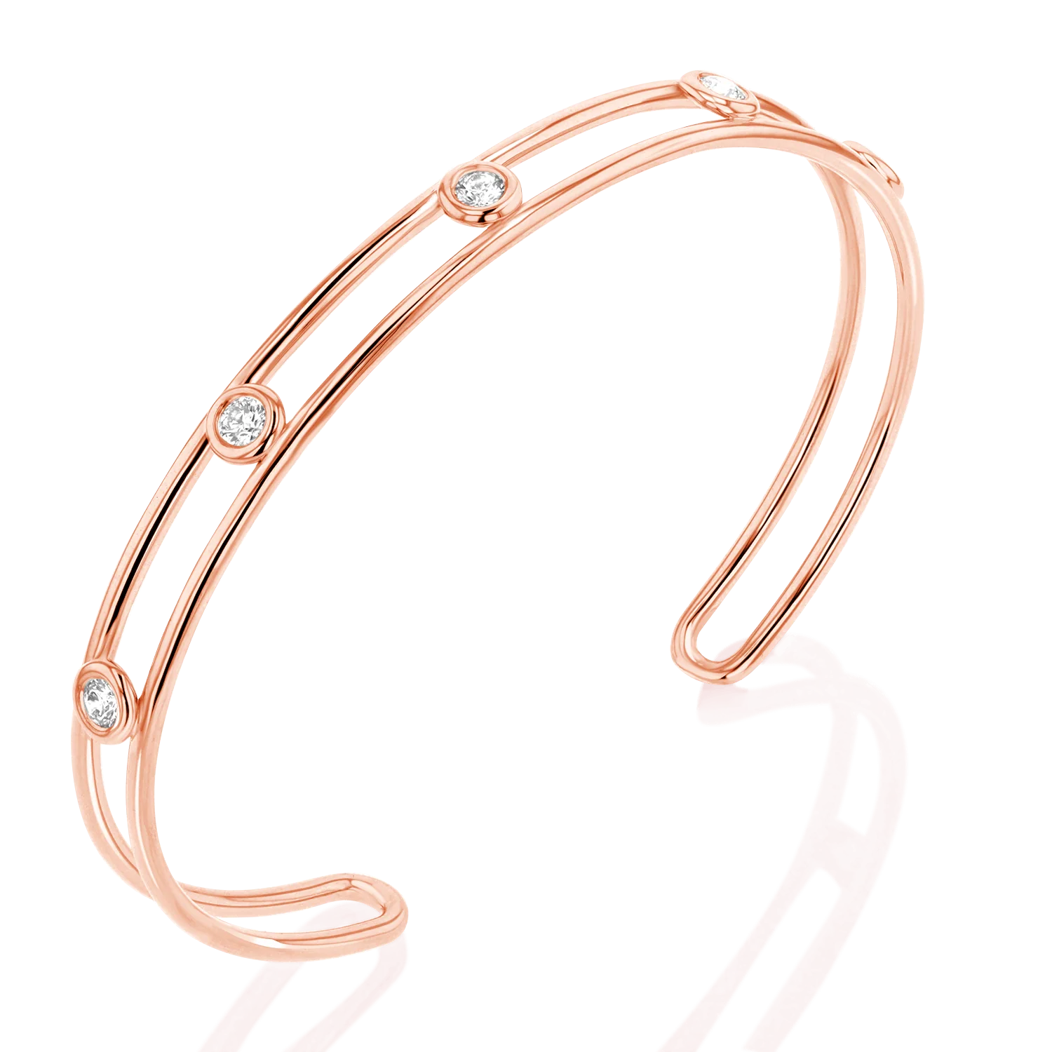Bubble Diamond Cuff - Image 6