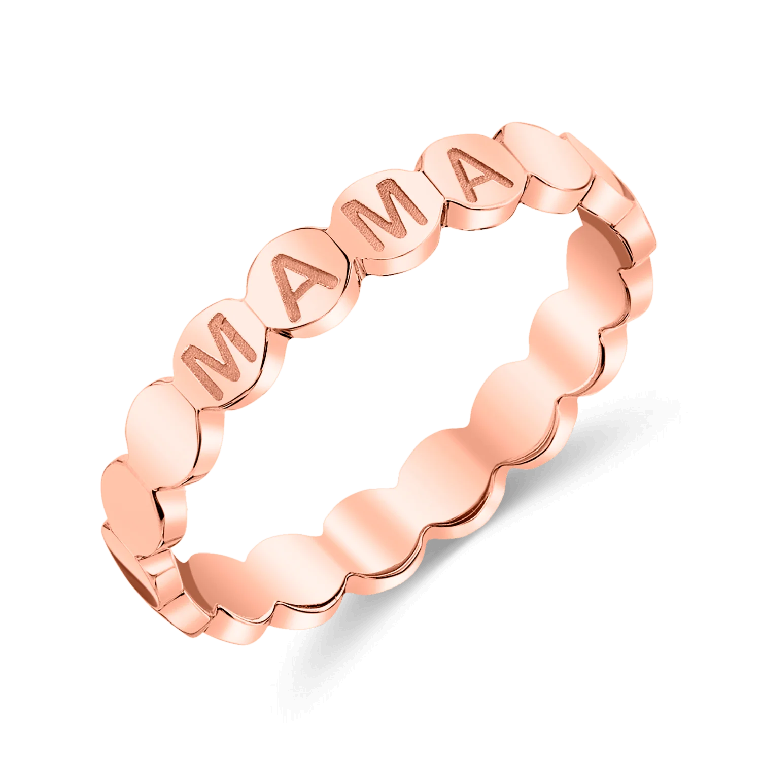 Bubble Engravable Eternity Band - Image 3