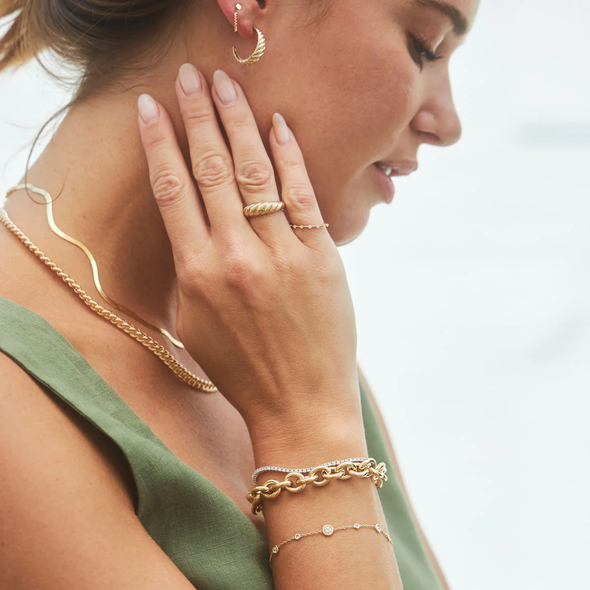 Celine Croissant Ring - Image 10