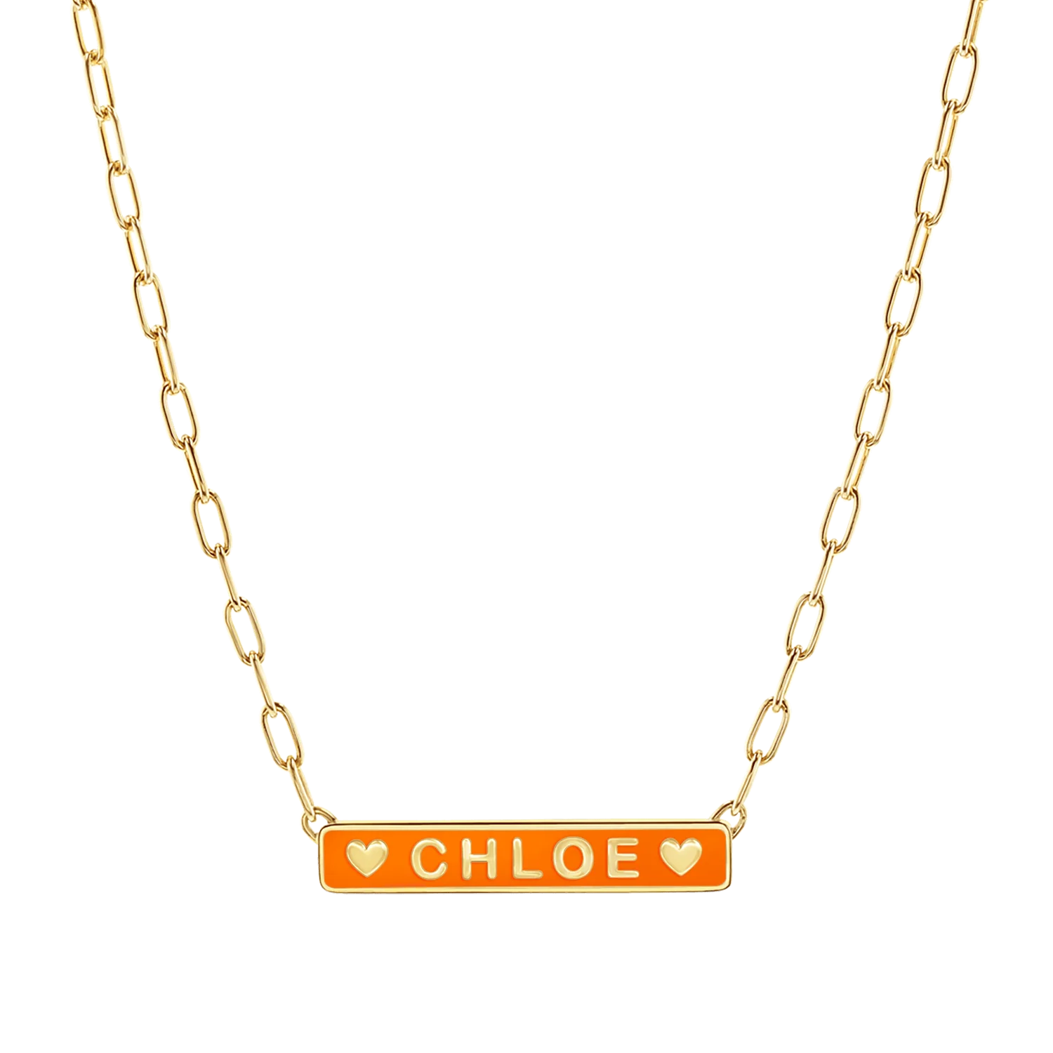 Custom Enamel ID Necklace - Image 10