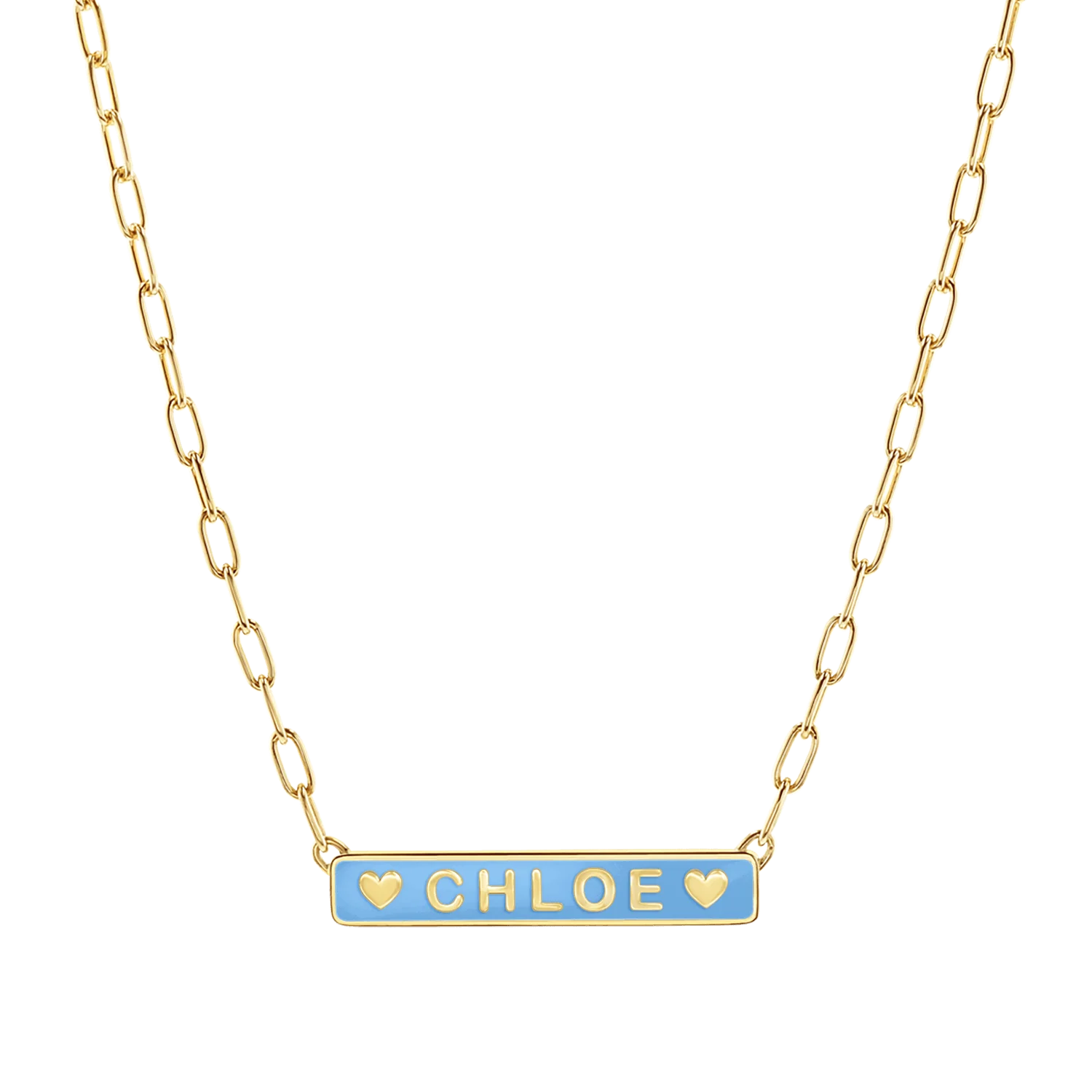 Custom Enamel ID Necklace - Image 12
