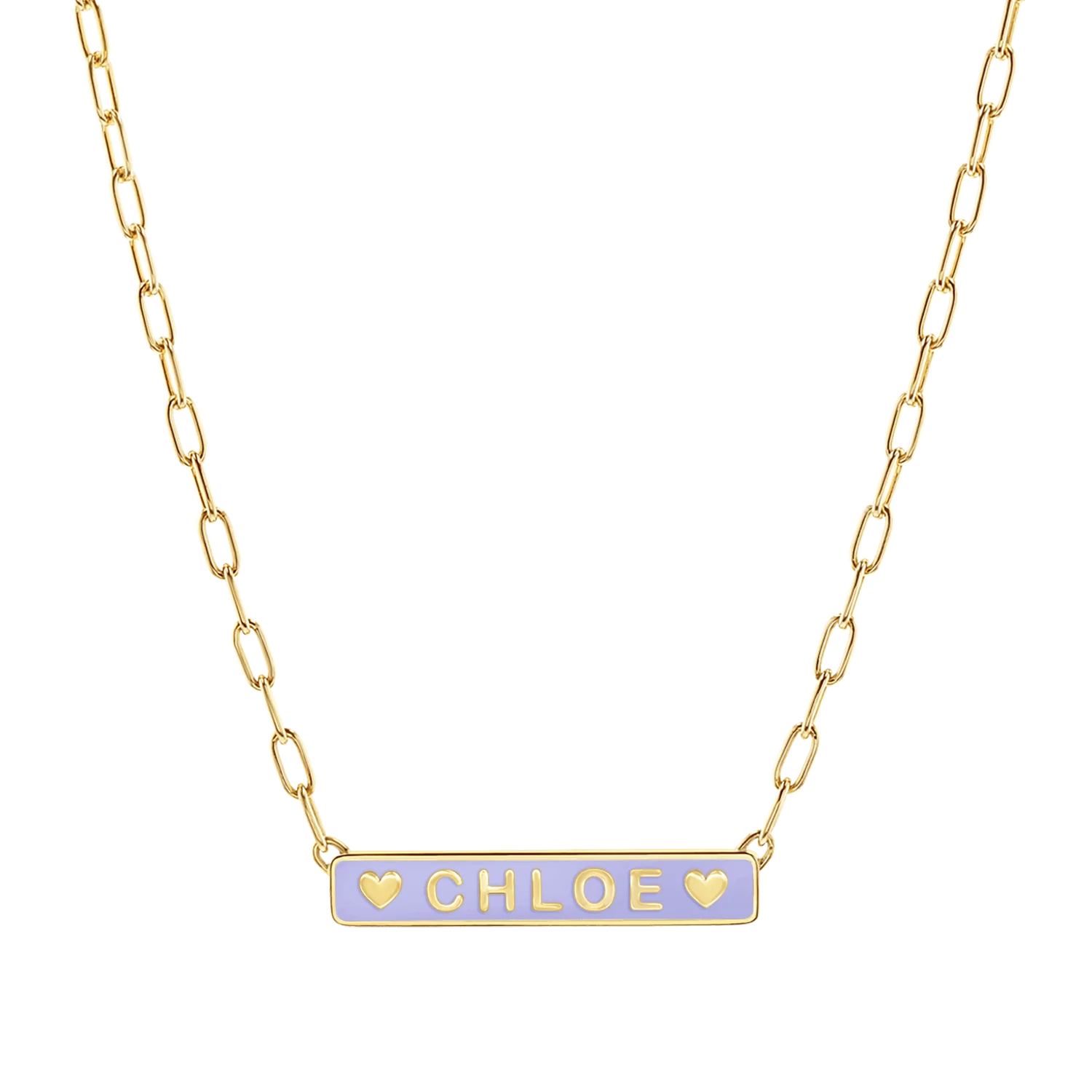 Custom Enamel ID Necklace - Image 15