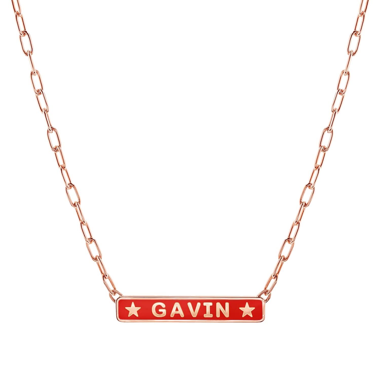 Custom Enamel ID Necklace - Image 38