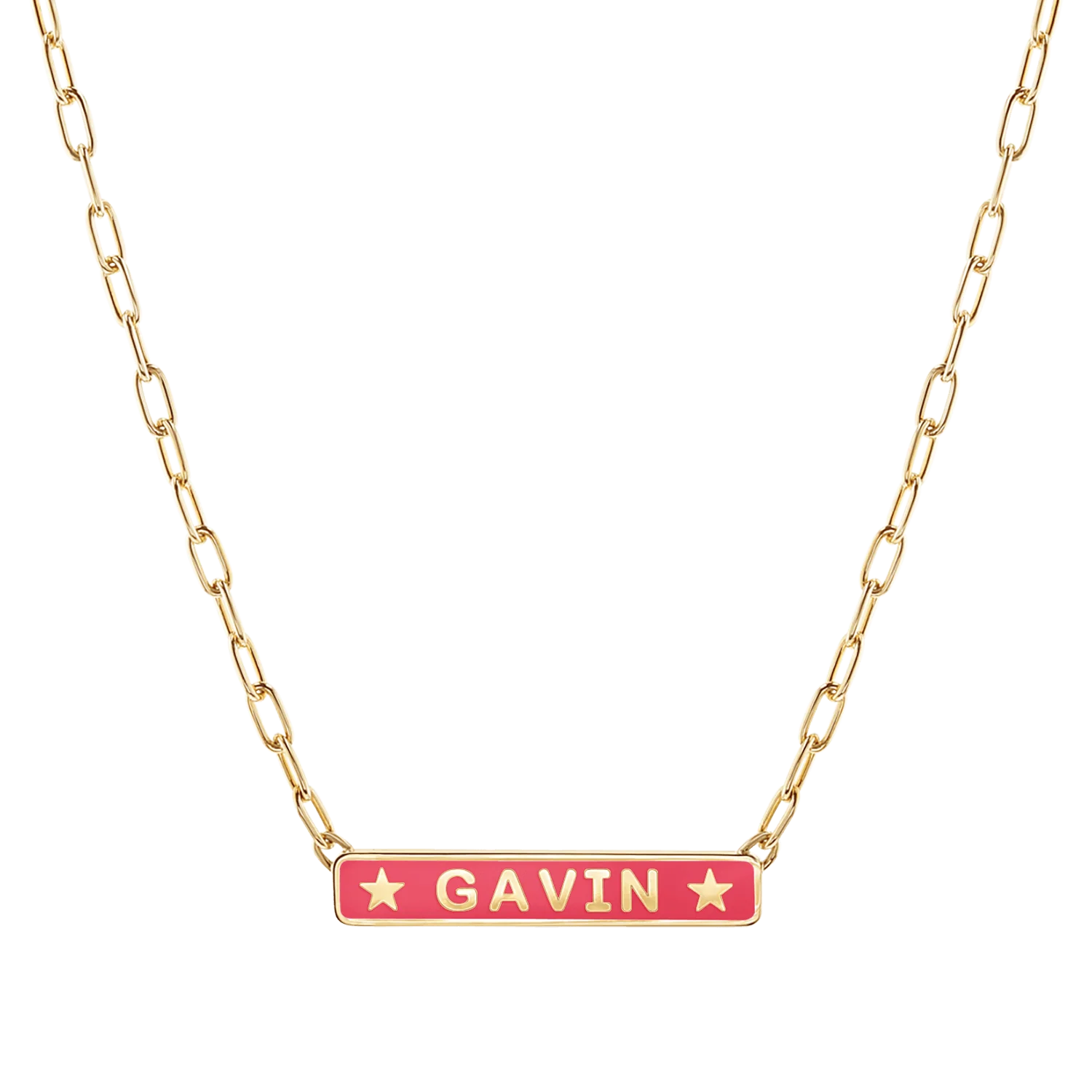 Custom Enamel ID Necklace - Image 6