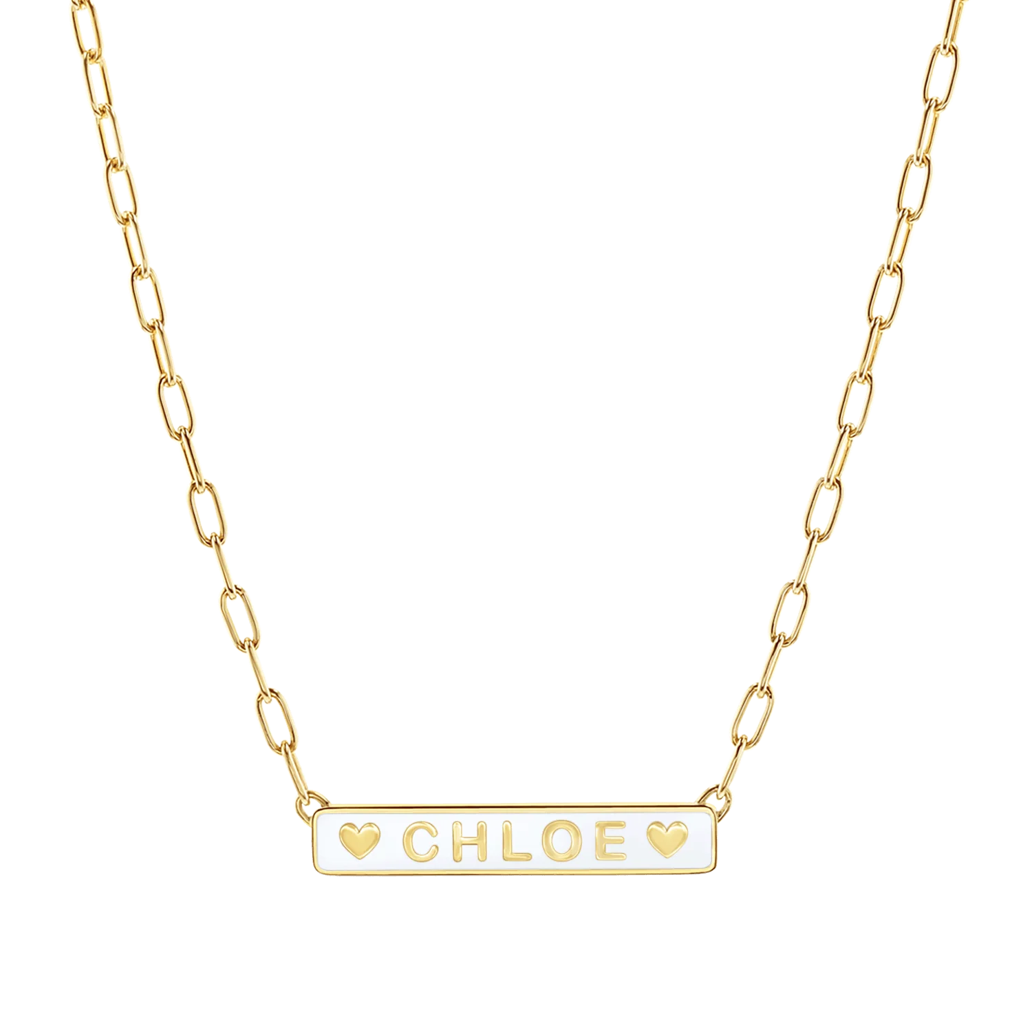 Custom Enamel ID Necklace - Image 7
