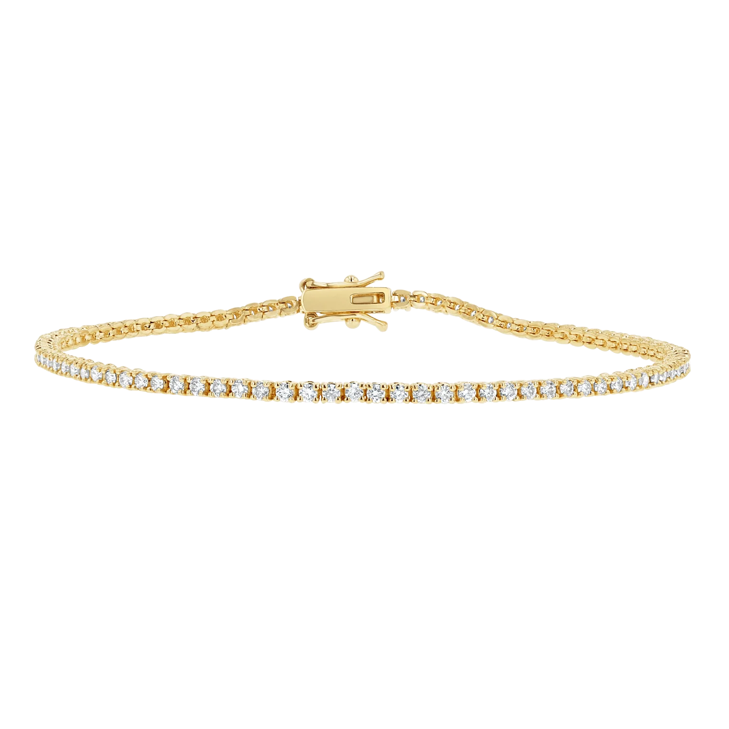 Dainty Diamond Tennis Bracelet - Image 5
