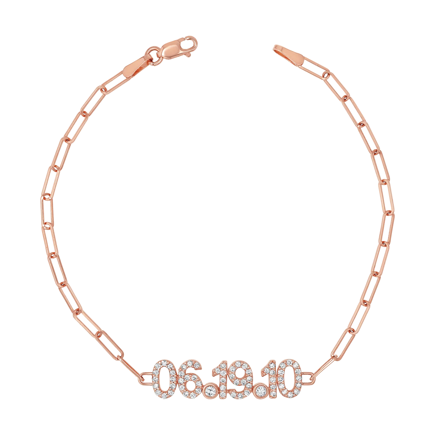 Diamond Date Bracelet - Image 3