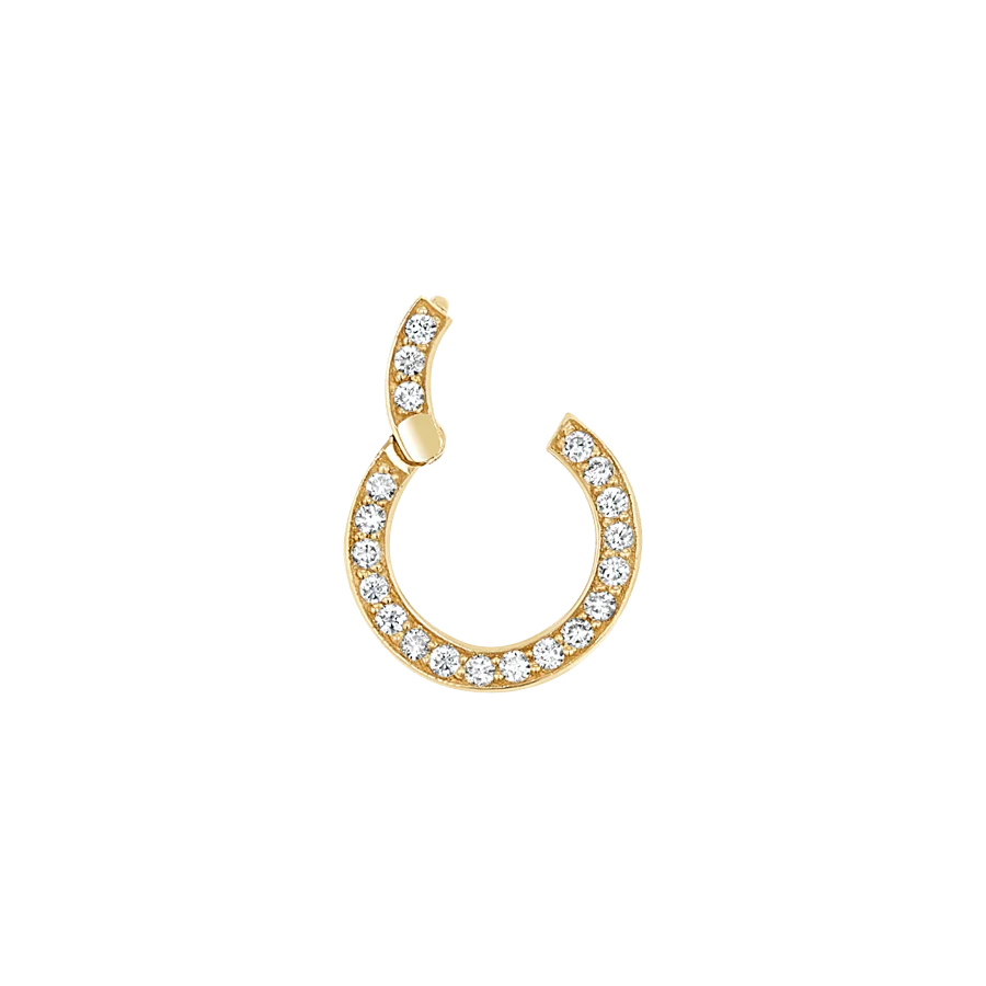 Diamond Round Charm Connector - Image 4