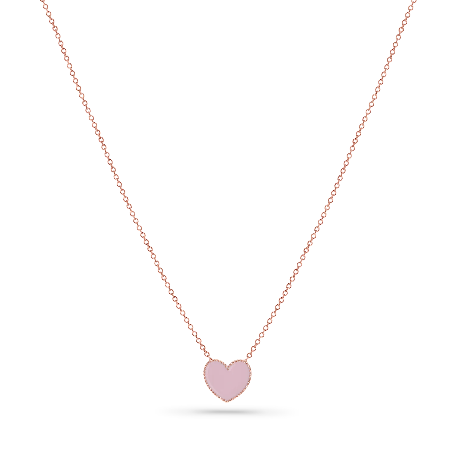 Enamel Heart Necklace - Image 9