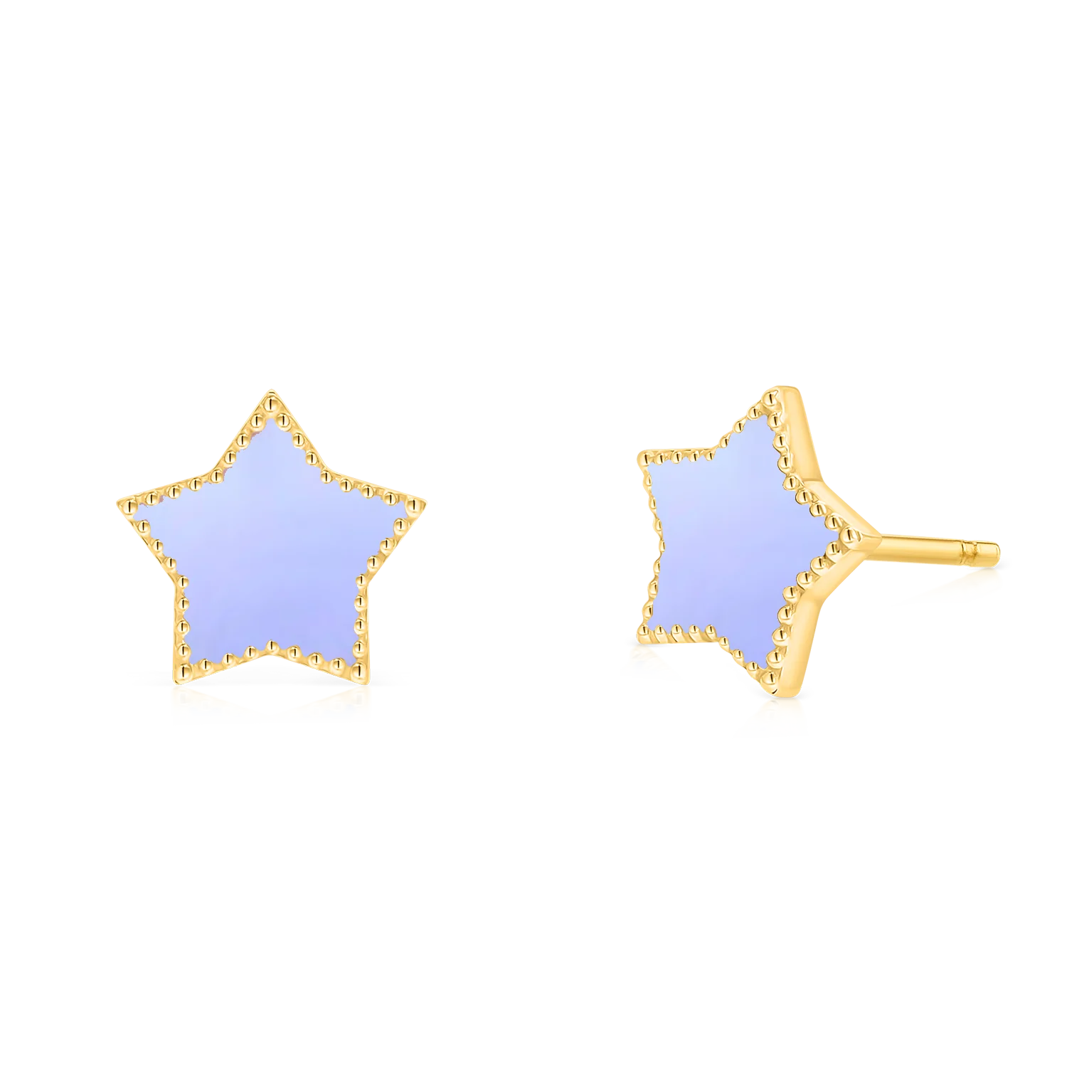 Enamel Star Earrings - Image 6