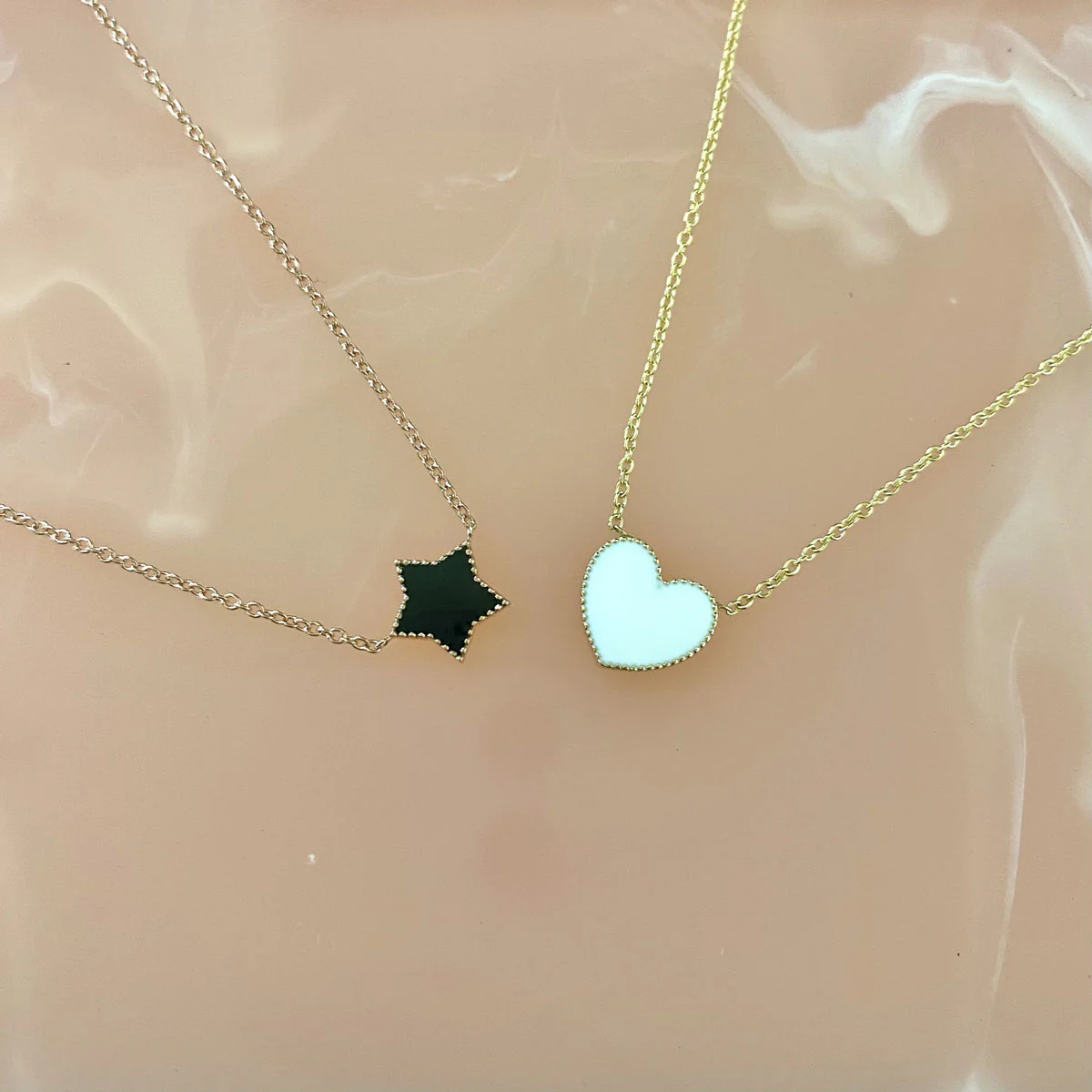 Enamel Star Necklace - Image 6
