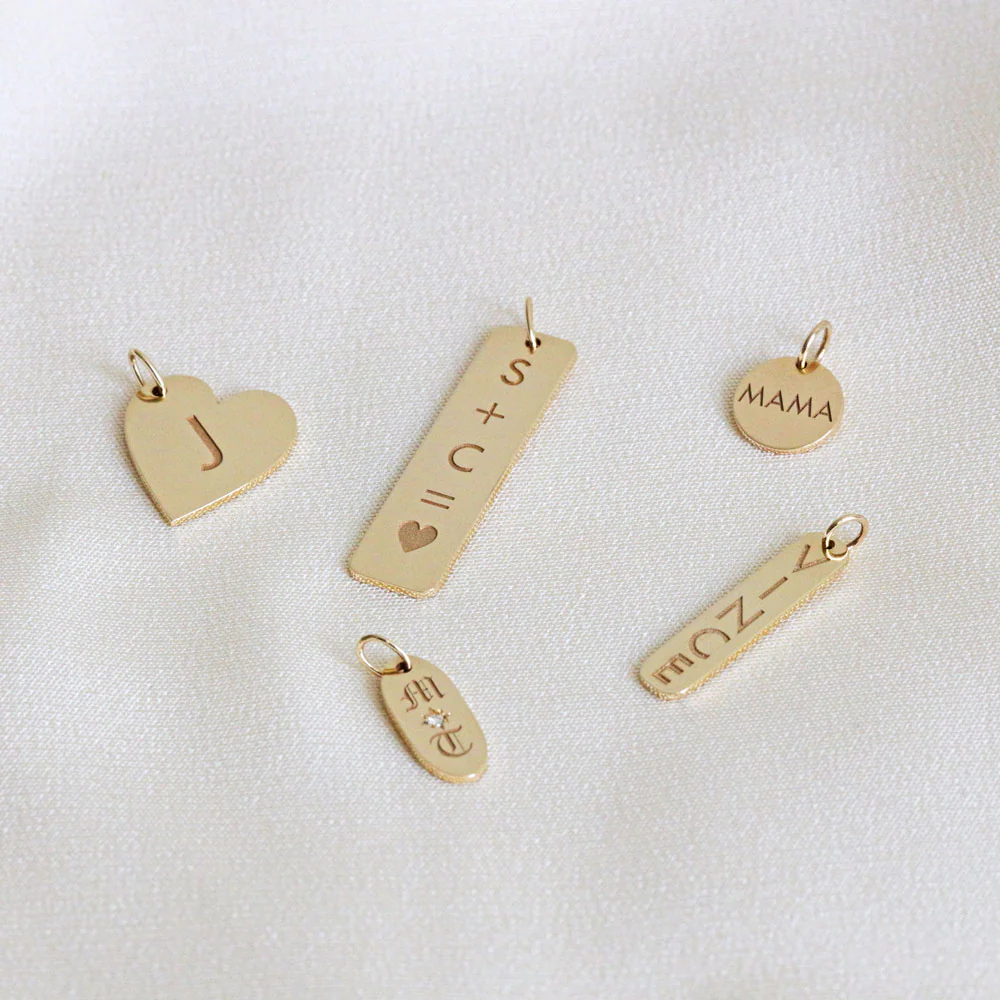 Engravable Round Coin Charm - Image 4