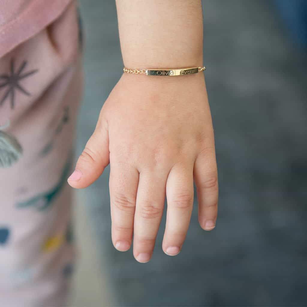 Kids Short Quad Bar Bracelet - Image 5