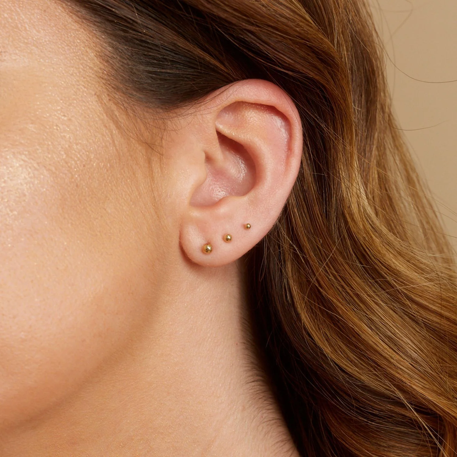 Kids Dainty Ball Studs - Image 4