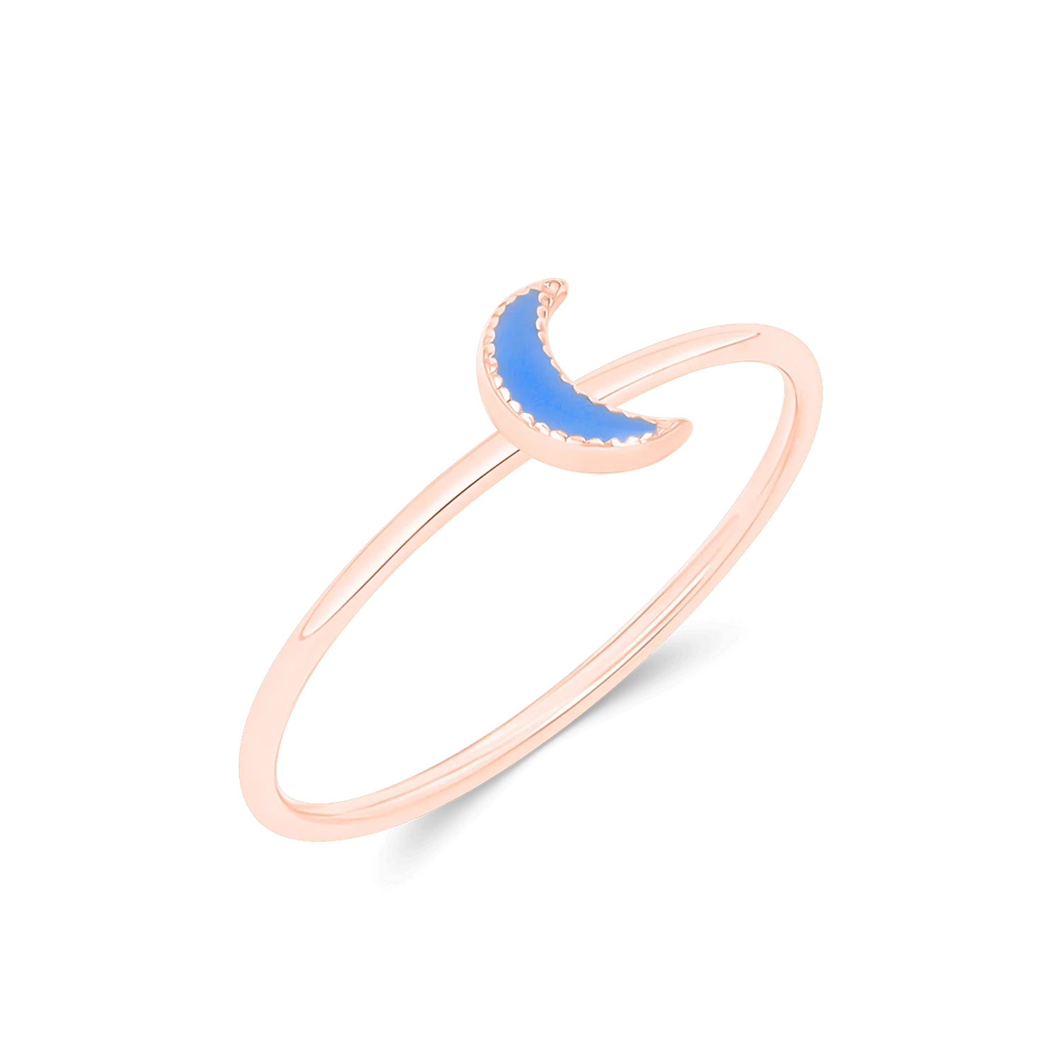 Kids Enamel Moon Ring - Image 3