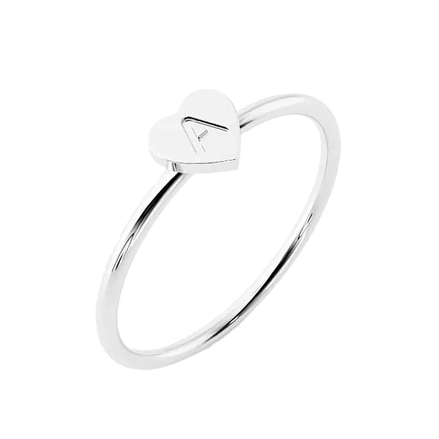 Kids Initial Heart Ring - Image 2