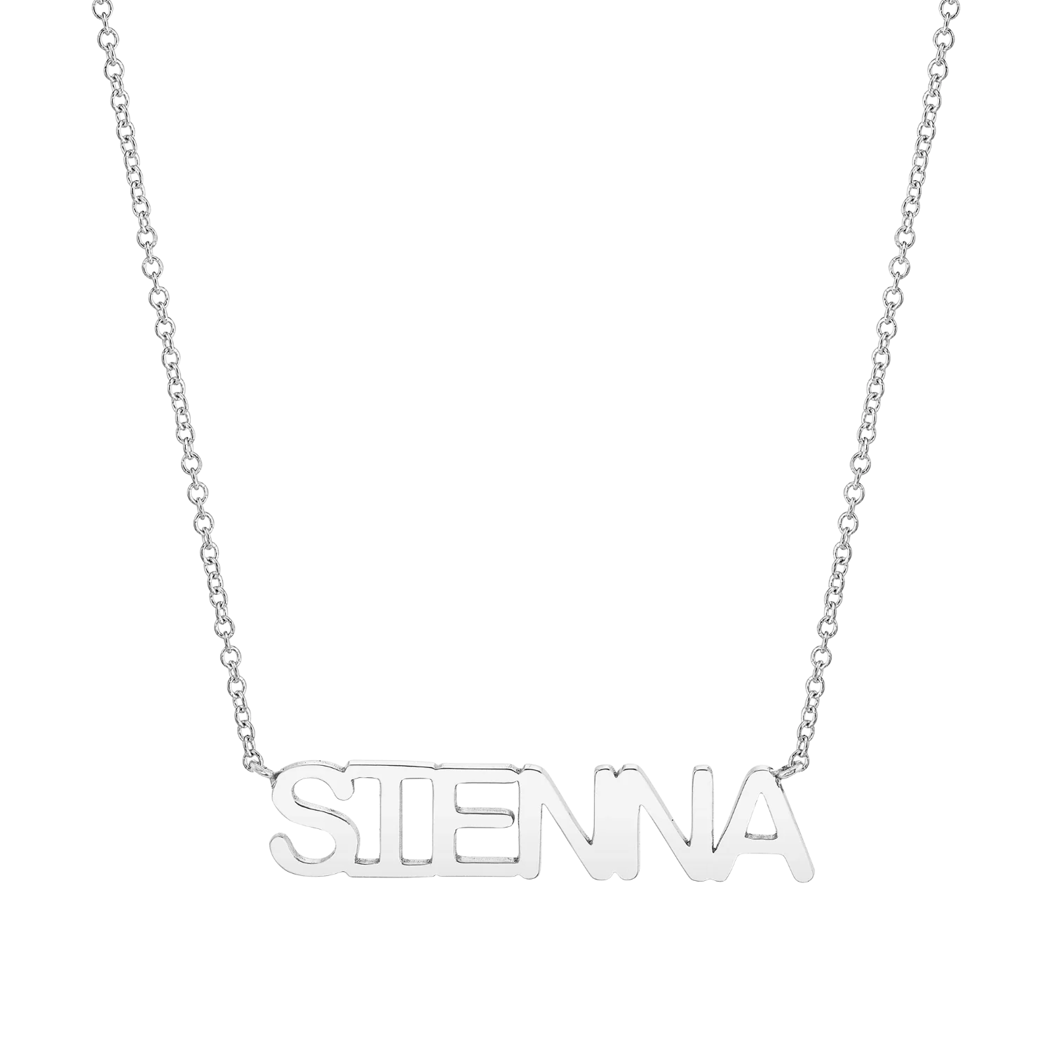 Kids Linear Name Necklace - Image 4