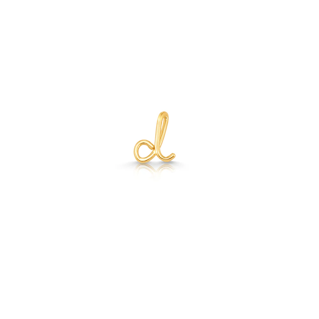 Kids Mini Letter Necklace - Image 10