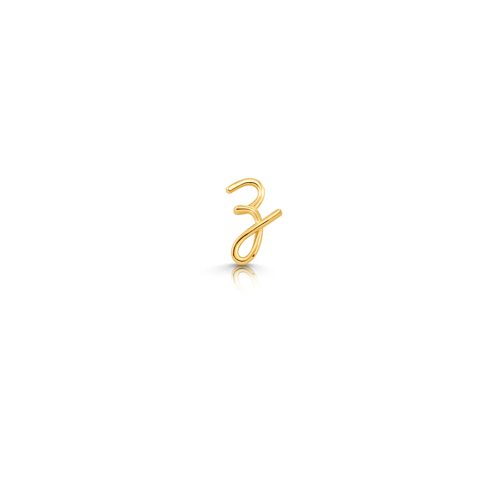 Kids Mini Letter Necklace - Image 37