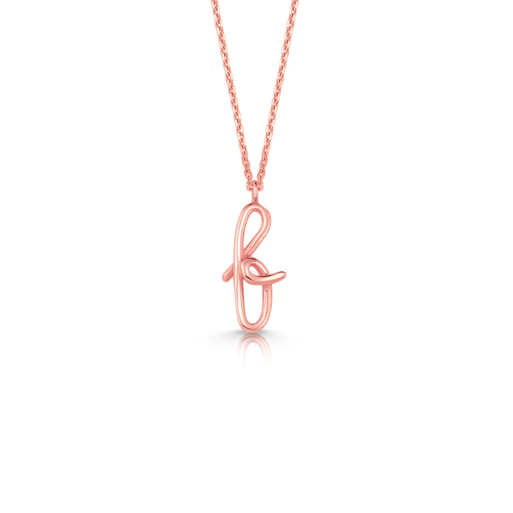 Kids Mini Letter Necklace - Image 41