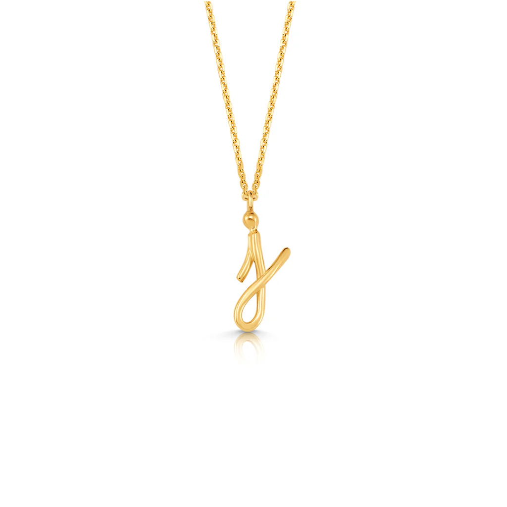 Kids Mini Letter Necklace - Image 49