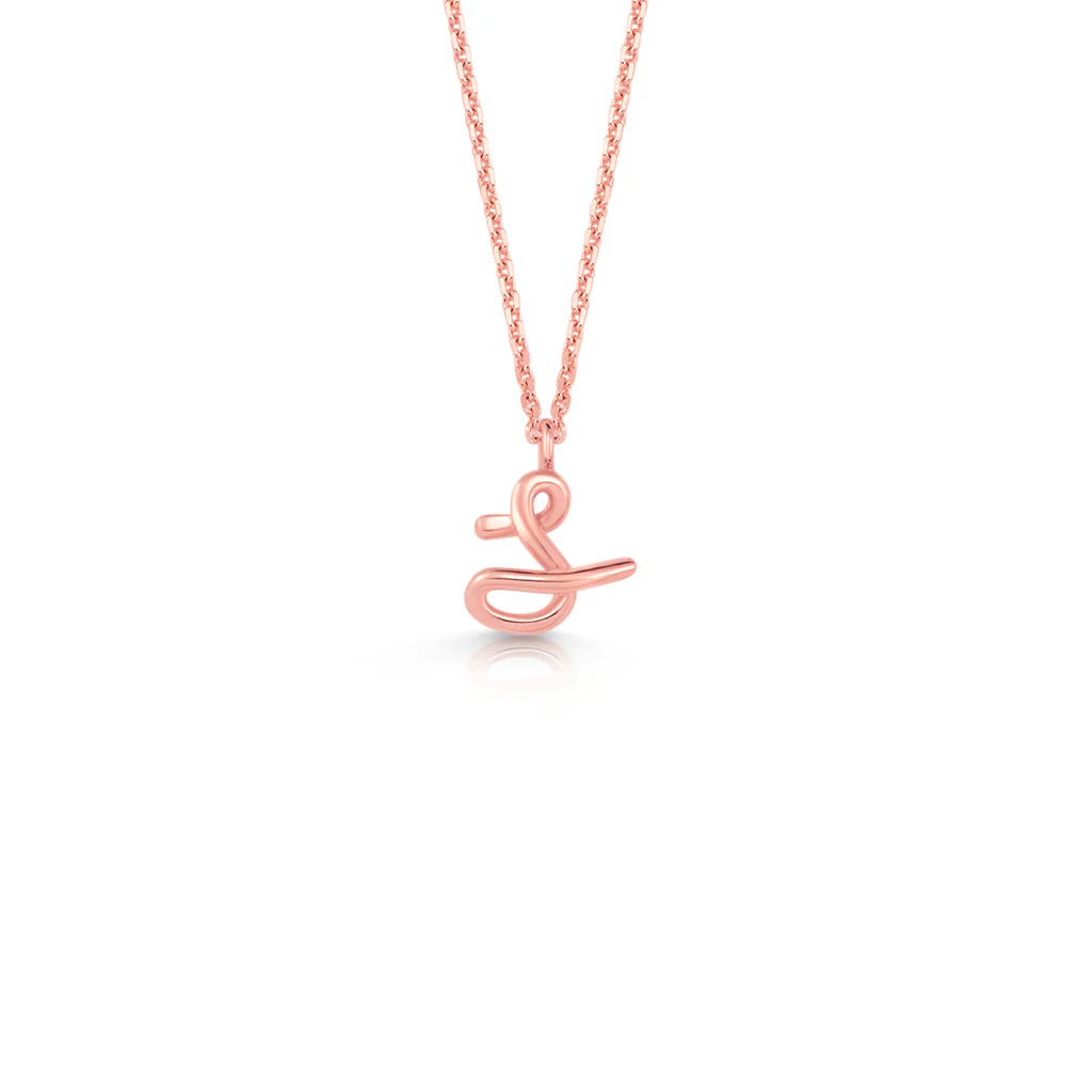 Kids Mini Letter Necklace - Image 56