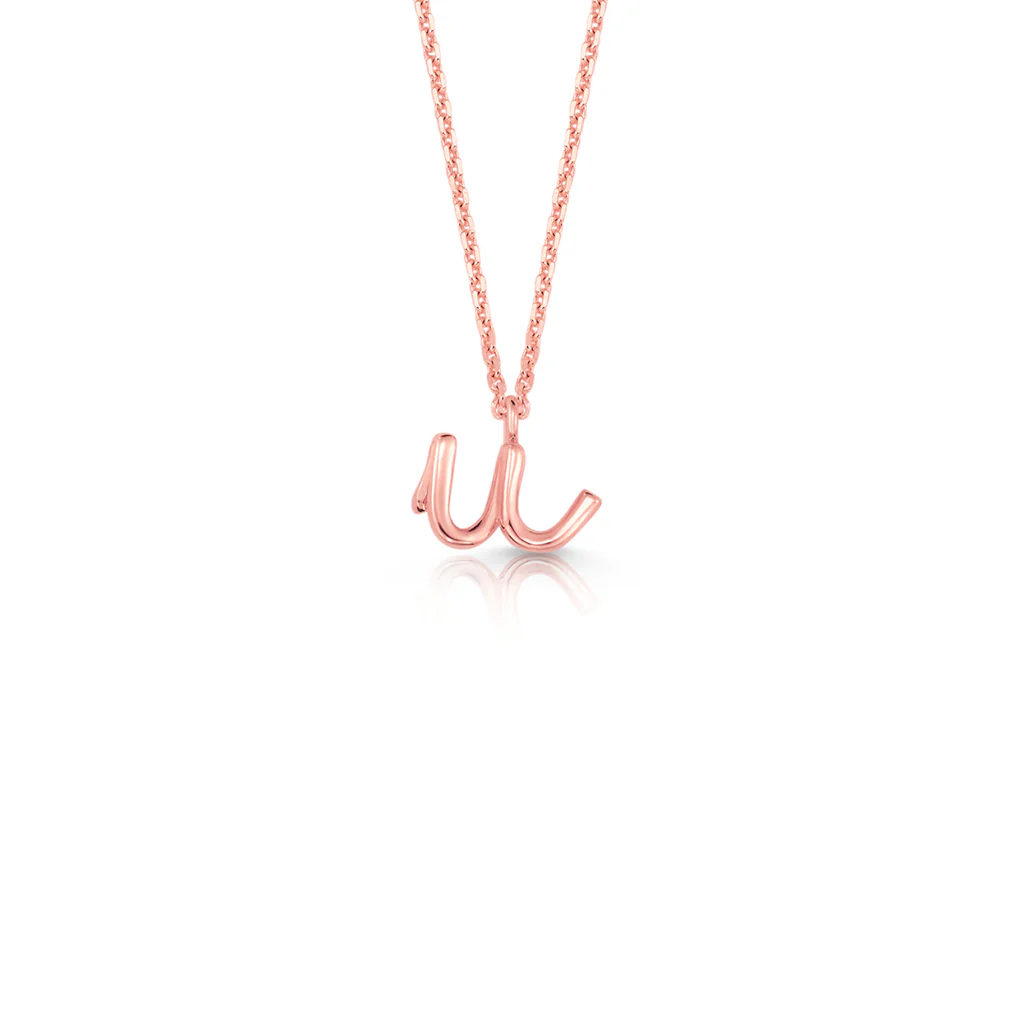 Kids Mini Letter Necklace - Image 62