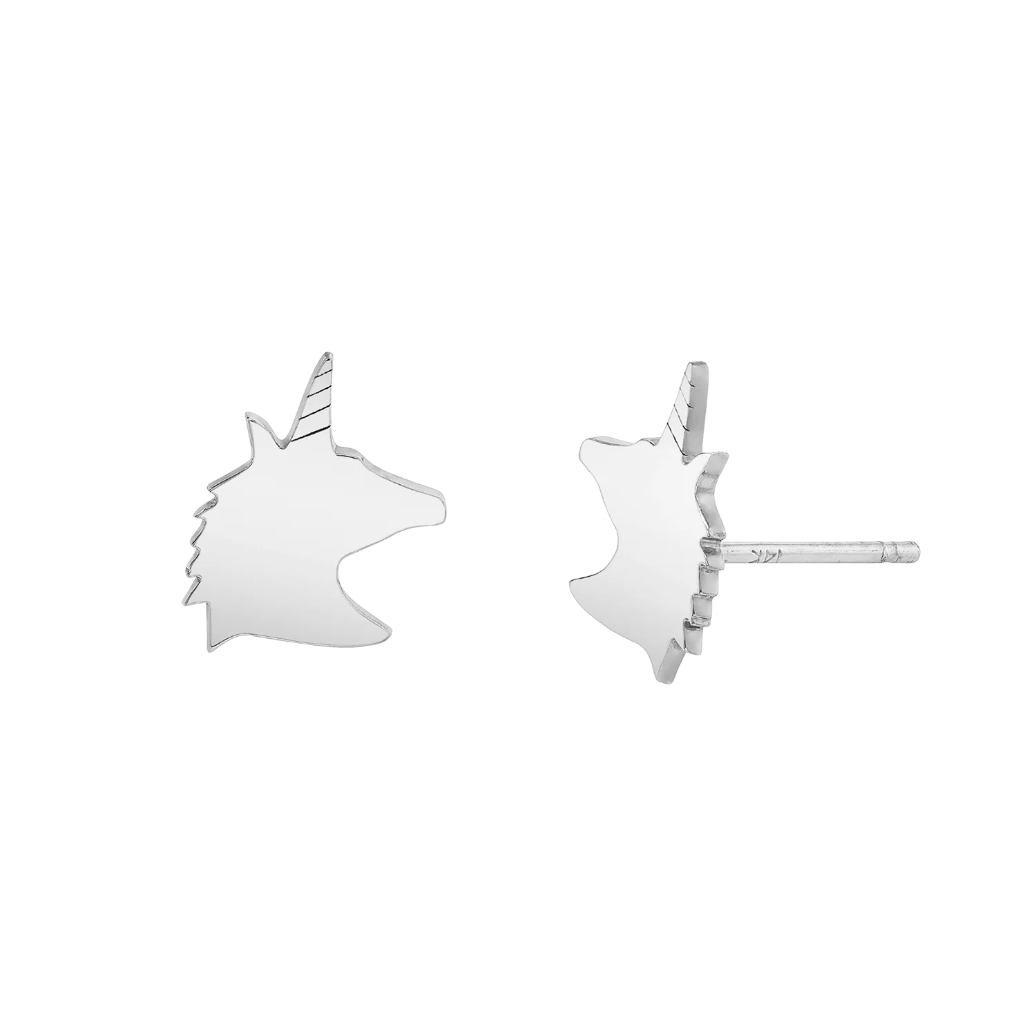 Kids Unicorn Stud Earrings - Image 2