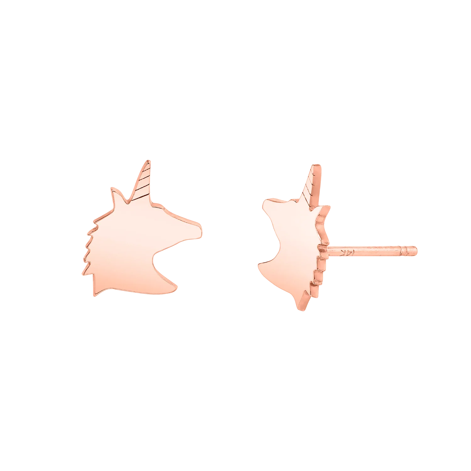 Kids Unicorn Stud Earrings - Image 3