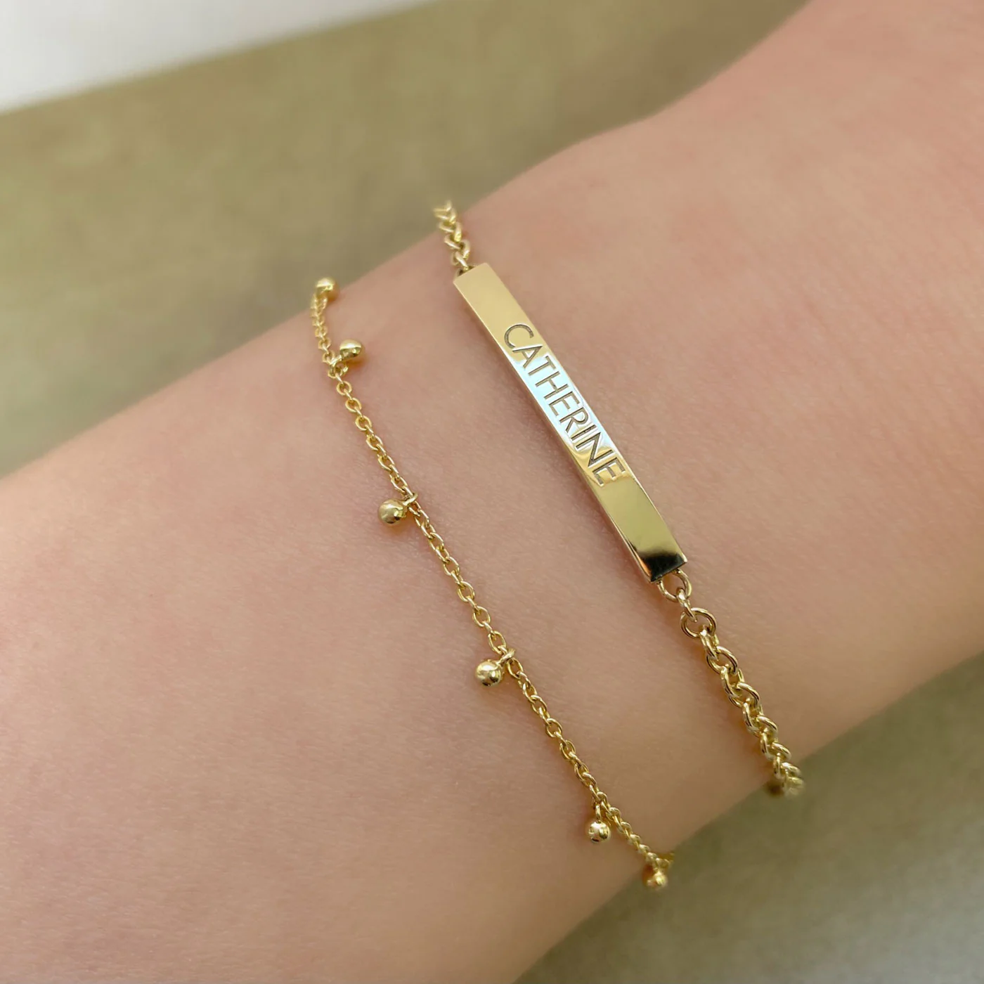 Dainty Ball Bracelet - Image 5