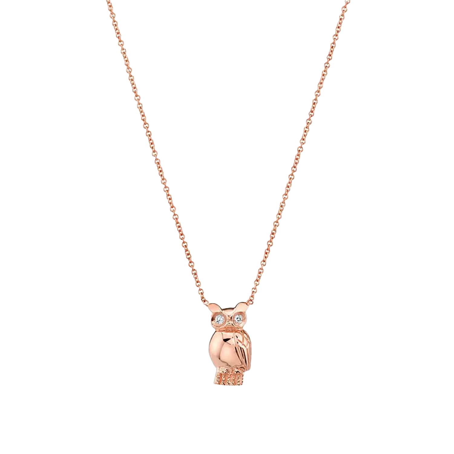 Petite Owl Necklace - Image 3