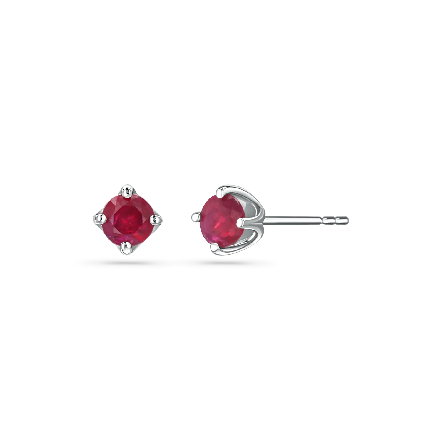 14K Gold Solitaire Studs - Image 13