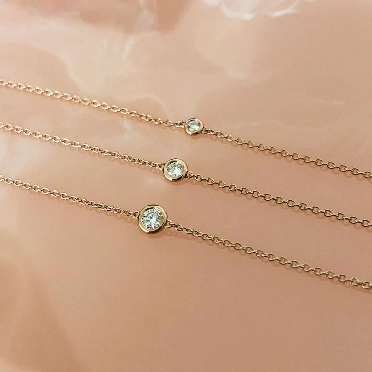 Solitaire Diamond Bracelet - Image 5