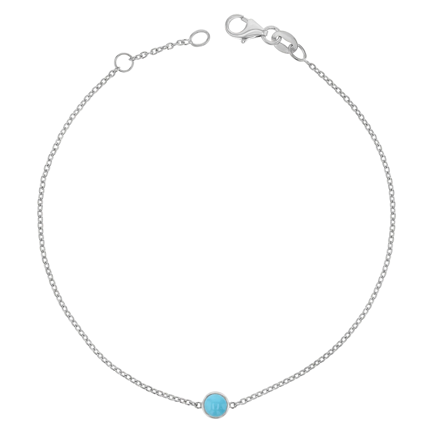 Turquoise Solitaire Bracelet - Image 2